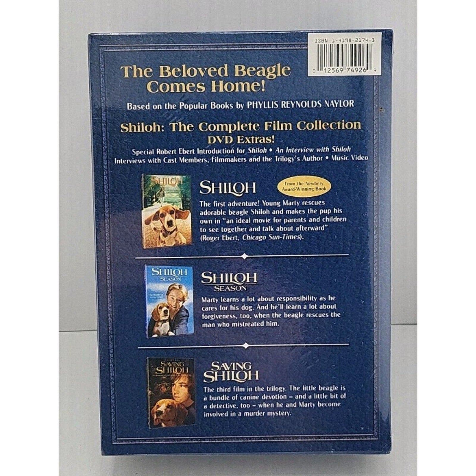 The Complete Shiloh Film Collection (DVD, 2006, 3-Disc Set) *Brand New*