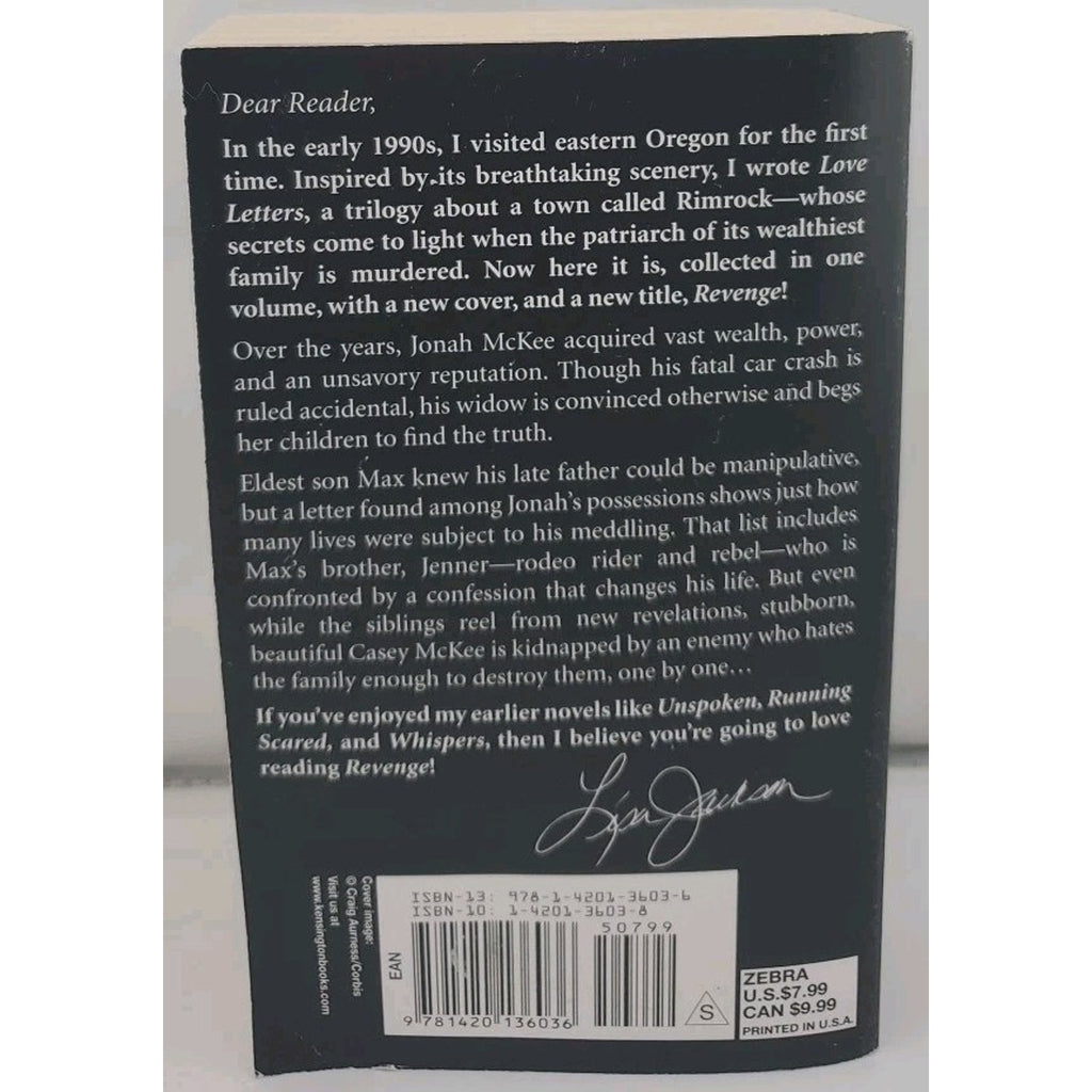 Revenge by Lisa Jackson (2016, Mass Market)