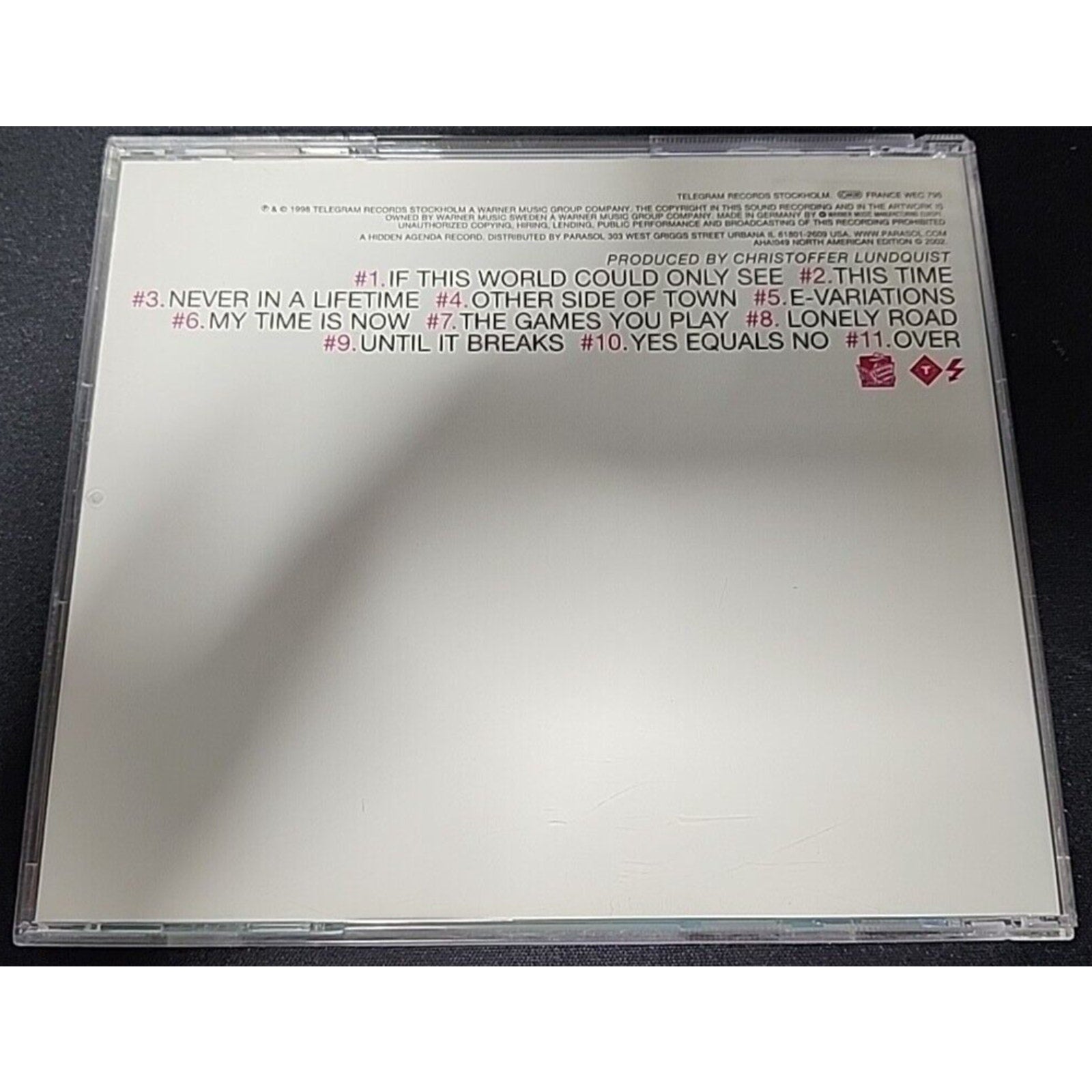 Protect Us From What We Want by Thirdimension (CD)