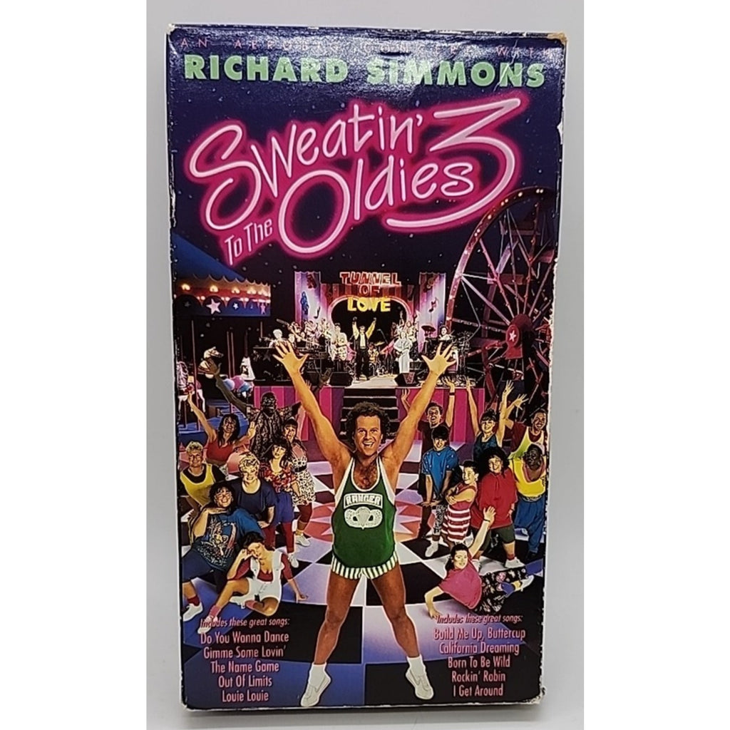 Richard Simmons Sweating To The Oldies 3 Aerobic Exercise VHS