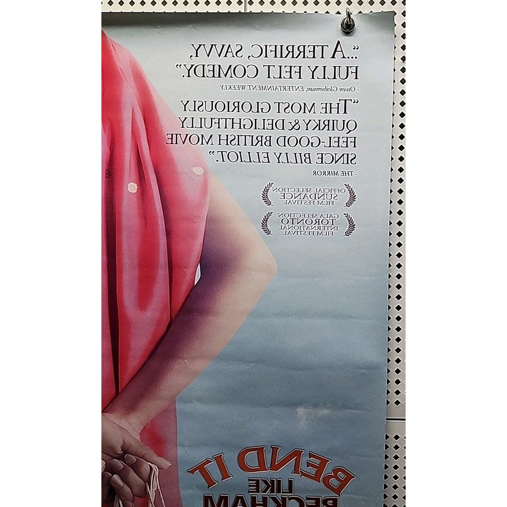 Bend It Like Beckham Movie Poster 2 Sided Original 27x40 Keira Knightley