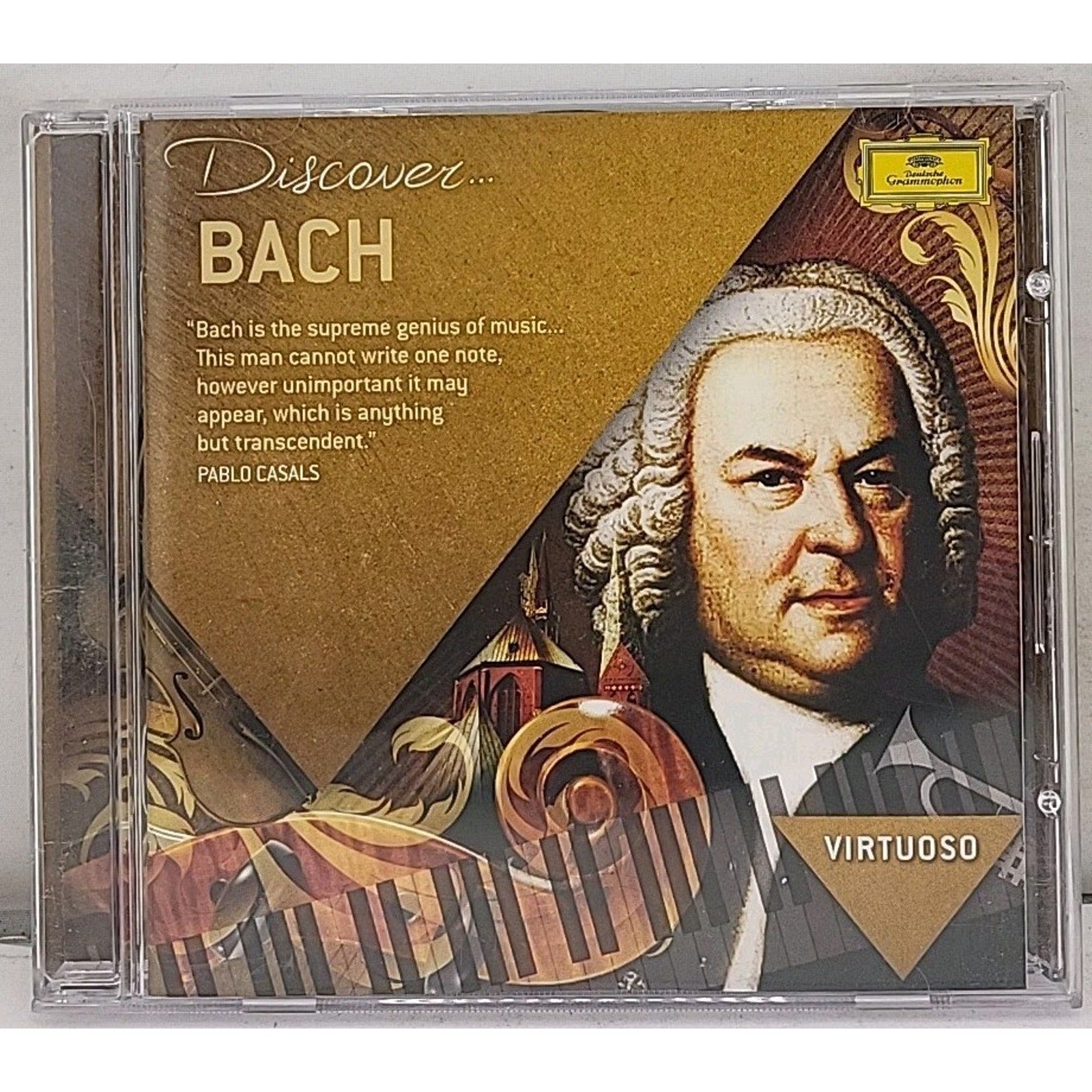 Virtuoso: Discover Bach by Various (CD, 2013)