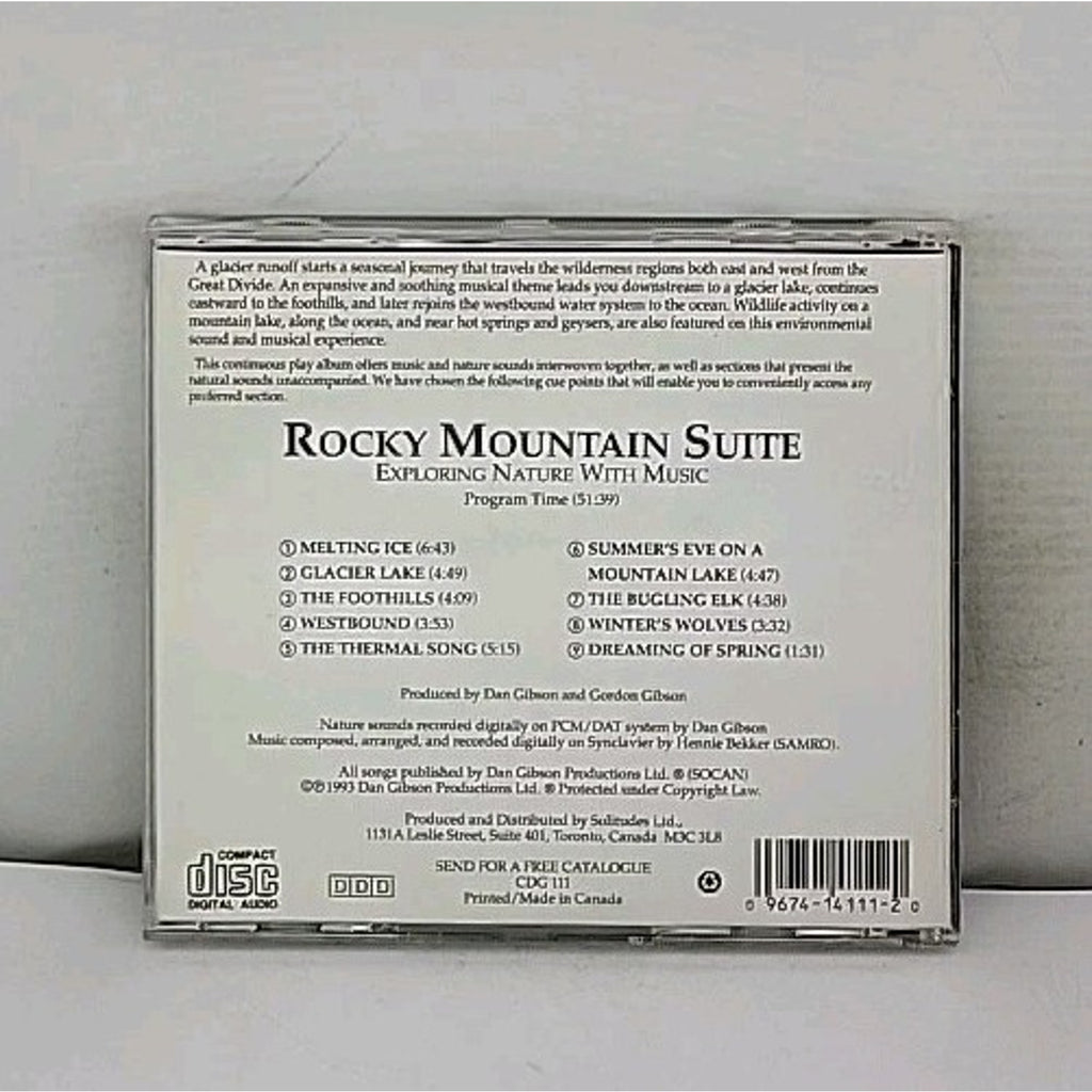 Solitudes: Rocky Mountain Suite by Dan Gibson (CD, Oct-1993, Solitudes)