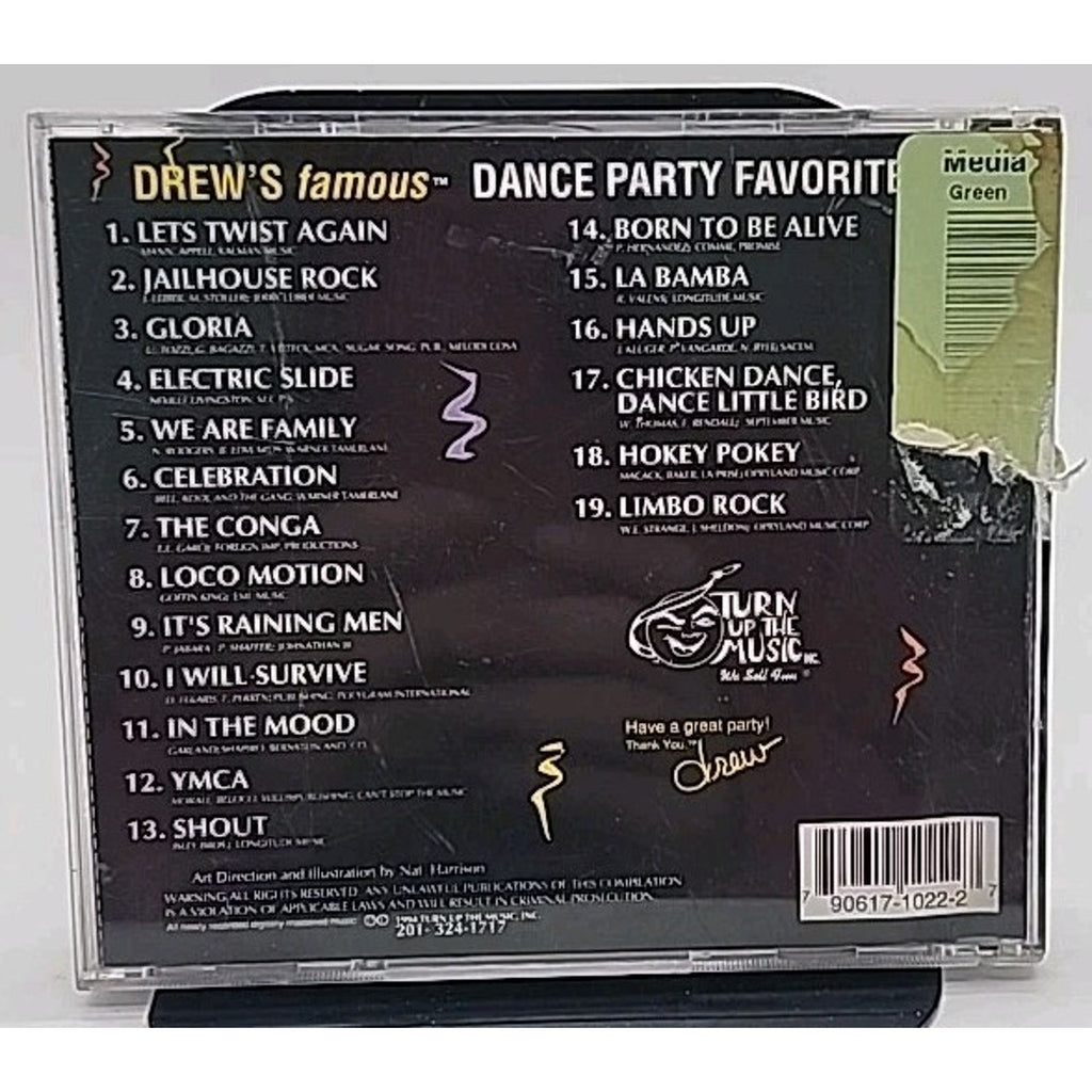 Dance Party Favorites [Turn Up the Music] by Drew's Famous (CD, Dec-1996)