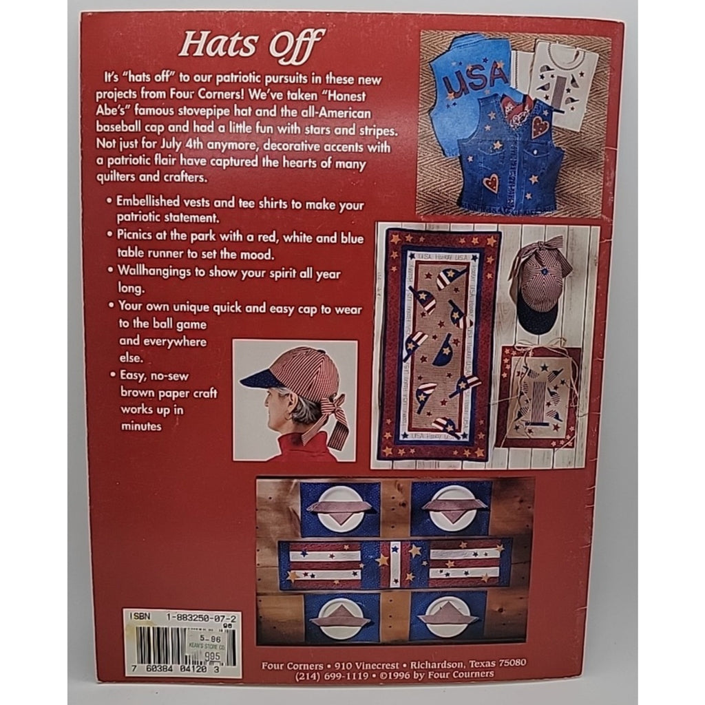 Hats Off To The USA! By Four Corners Book