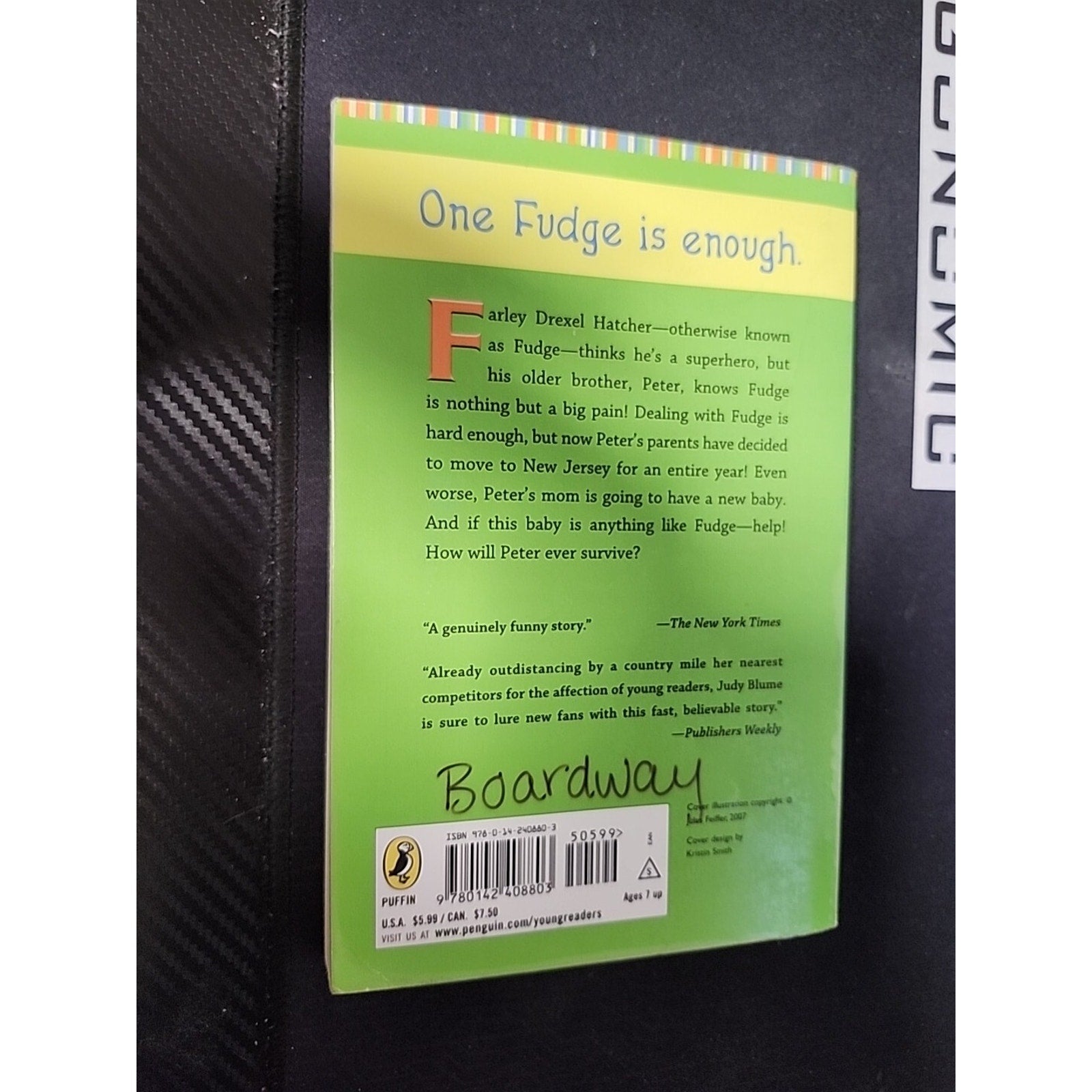 Superfudge by Judy Blume (2007, UK-B Format Paperback)