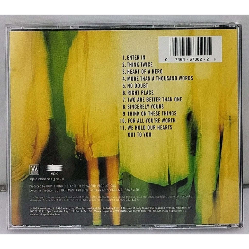 No Doubt by Petra (CD, Aug-1995, Word/Epic)