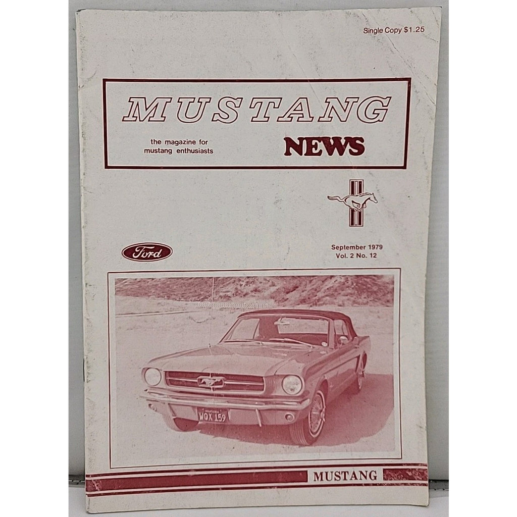 Mustang News Magazine - September 1979 - Vol. 2 No. 12