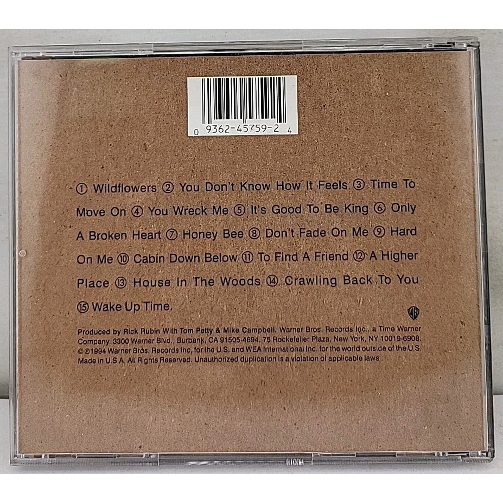 Wildflowers by Petty, Tom (CD, 1994)