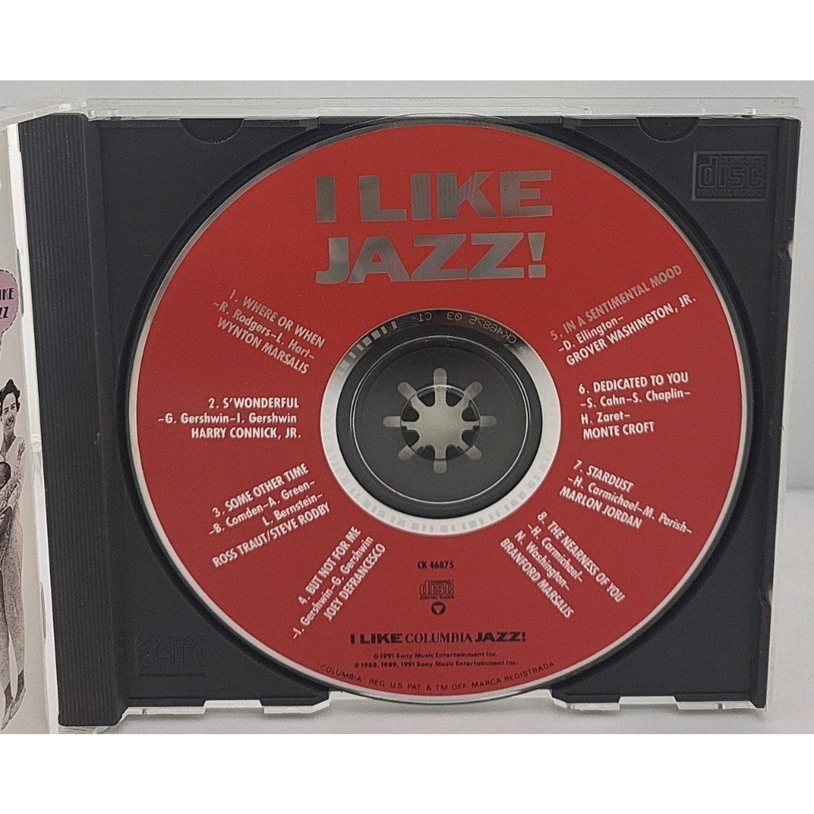 I Like Jazz [1991] by Various Artists (CD, Jan-1991, Columbia (USA))