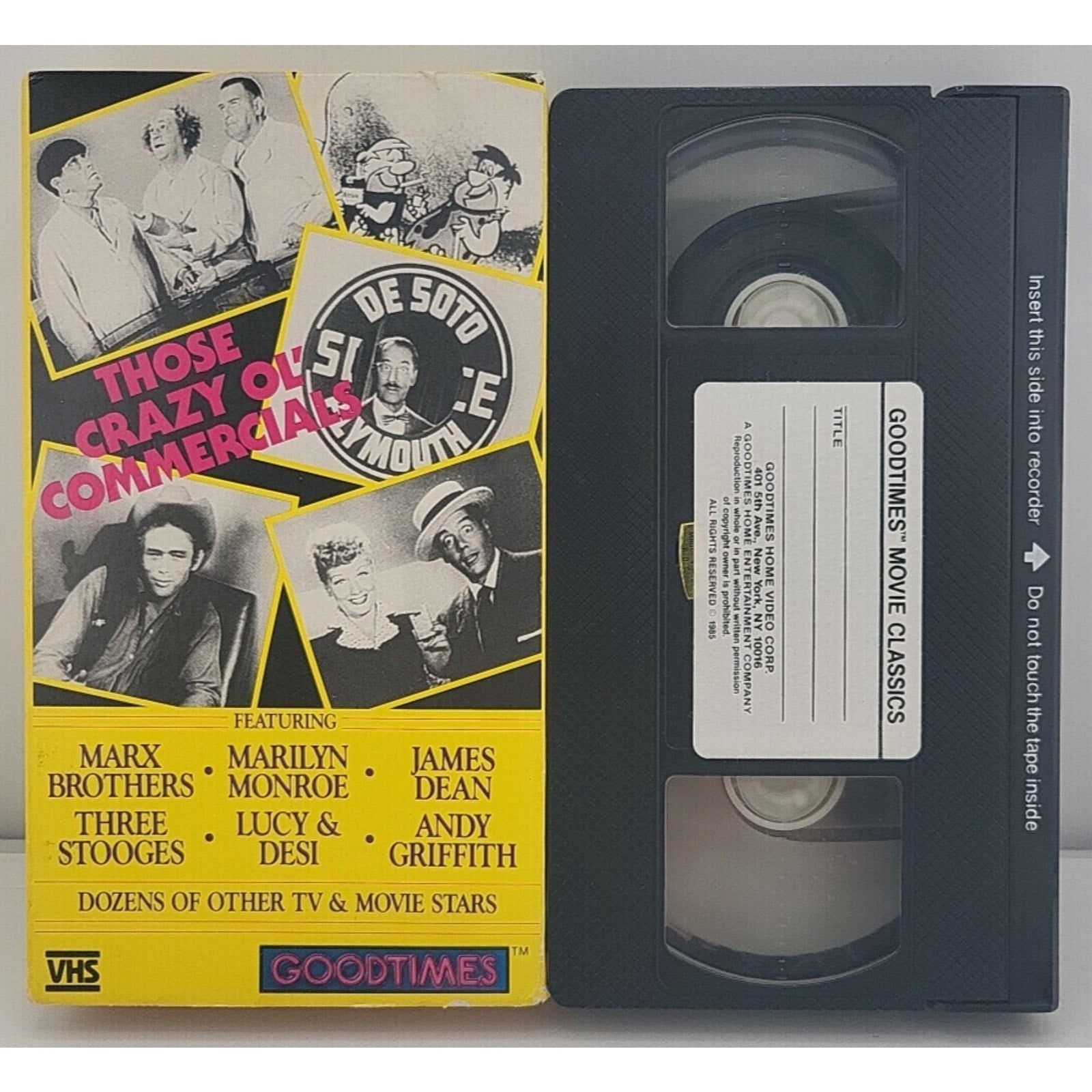 Those Crazy of Commercials VHS 1986