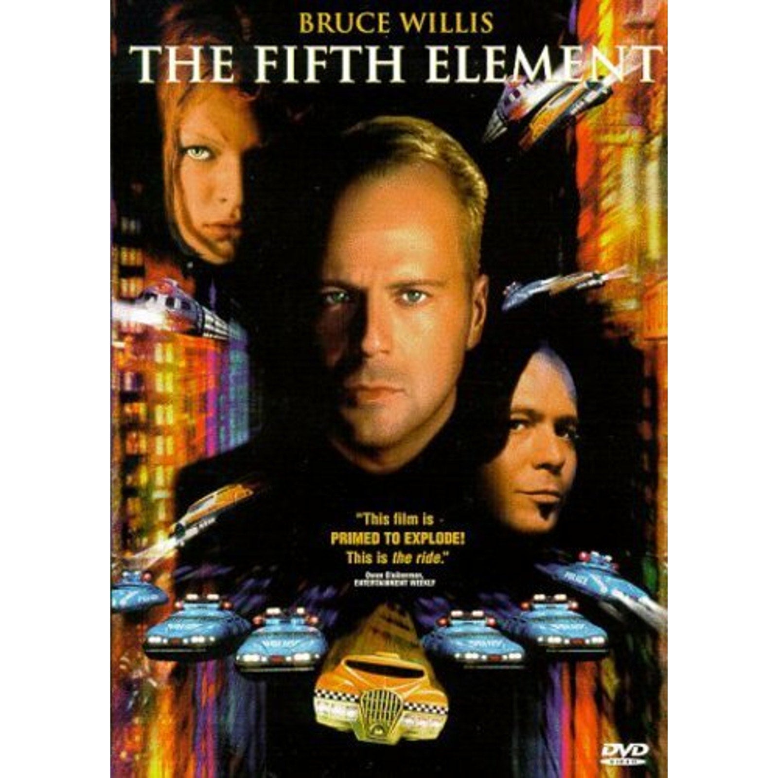 The Fifth Element (DVD, 1997, Closed Caption Subtitled Spanish and in English)