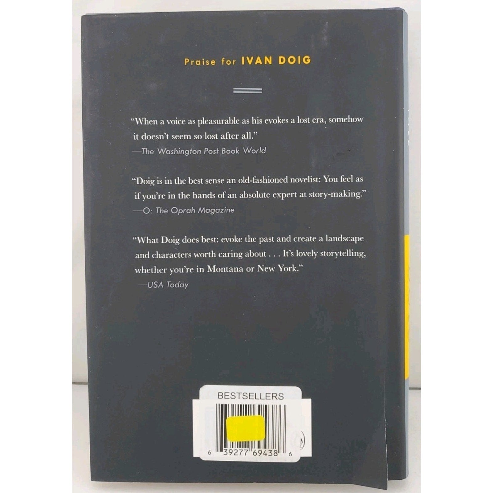 Bartender's Tale by Ivan Doig (2012, Hardcover)