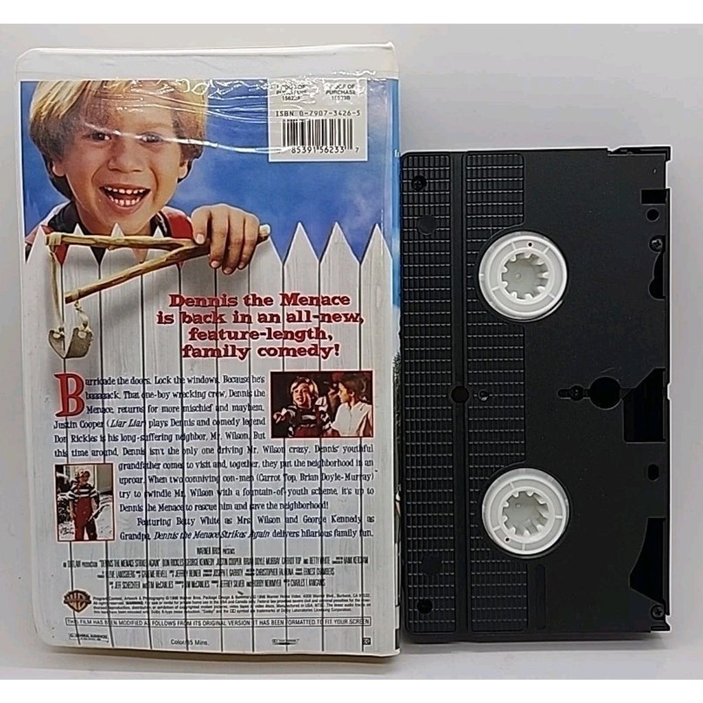 Dennis the Menace Strikes Agai (VHS, 1998)