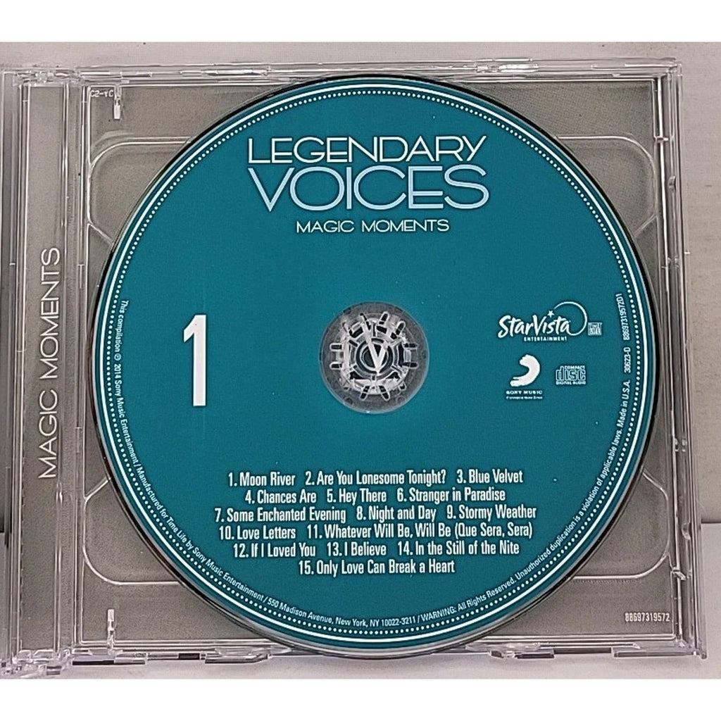 Legendary Voices: Magic Moments by Various (CD, 2014)