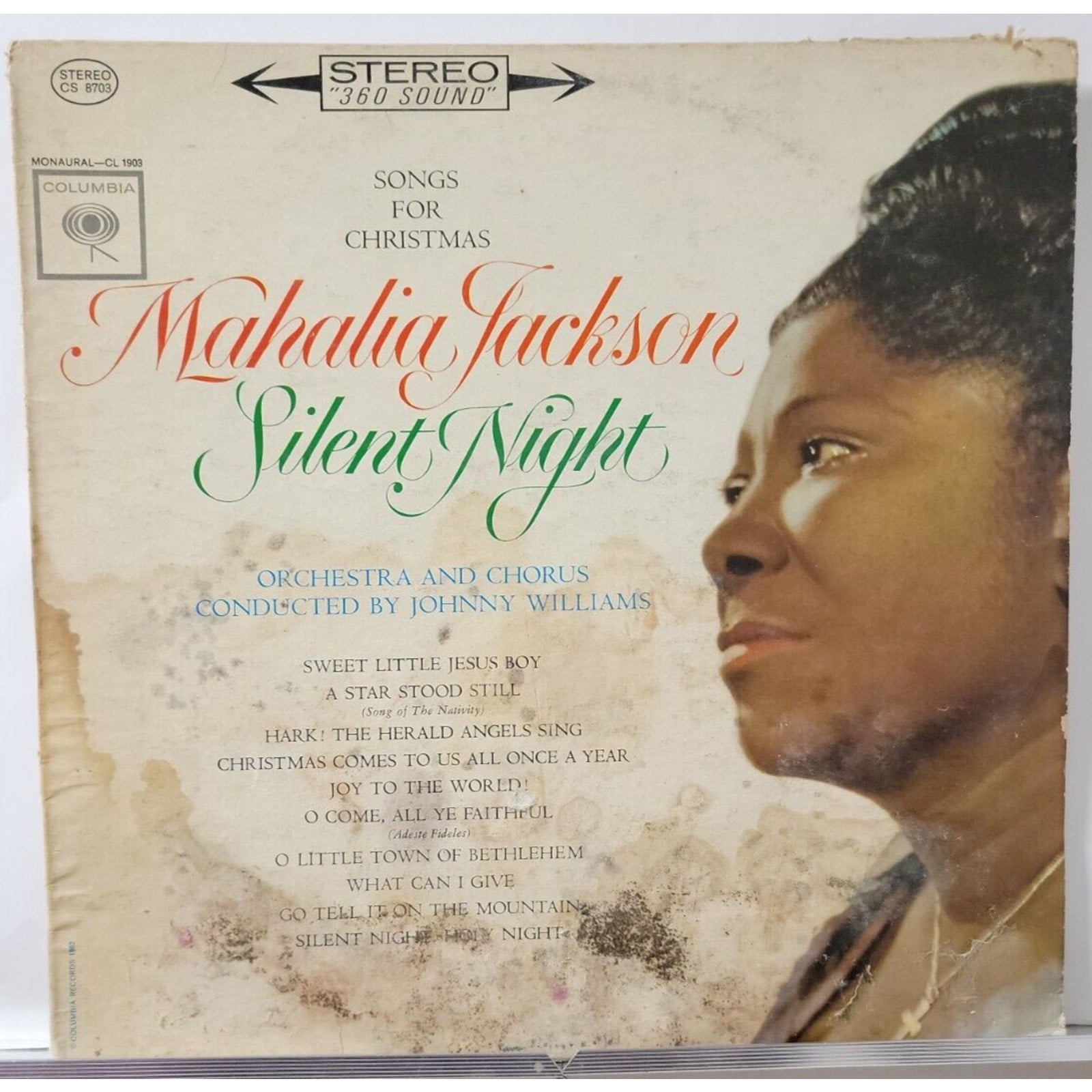 Mahalia Jackson – Silent Night - Songs For Christmas (Record)