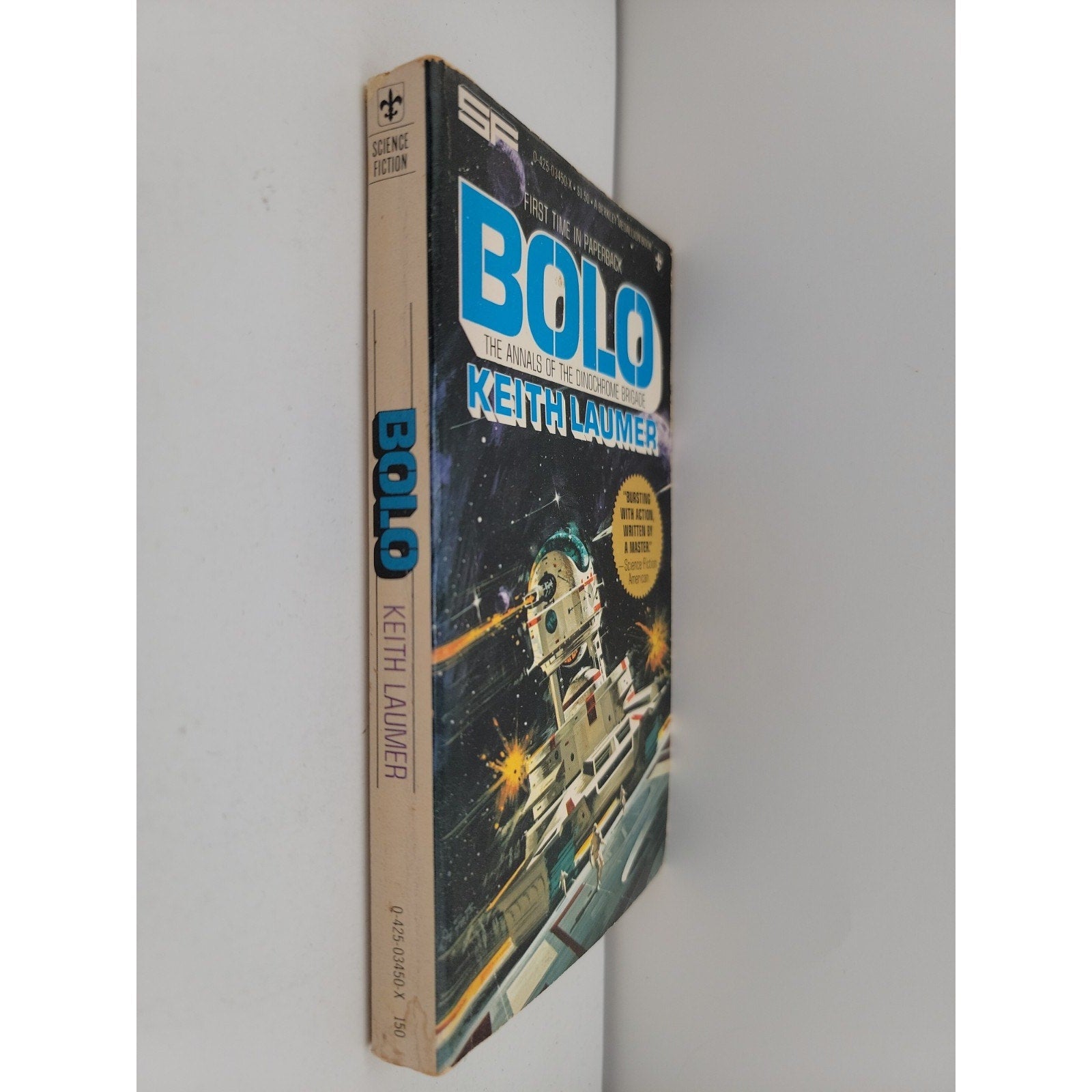 Bolo The Annals of the Dinochrome Brigade Keith Laumer 1977 Berkley 1st Ed PB