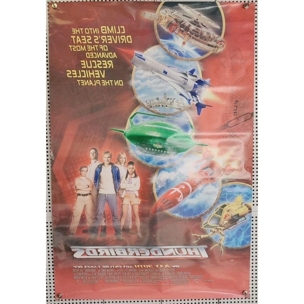 Thunderbirds - 27"x40" D/S Original Movie Poster One Sheet Bill Paxton 2004