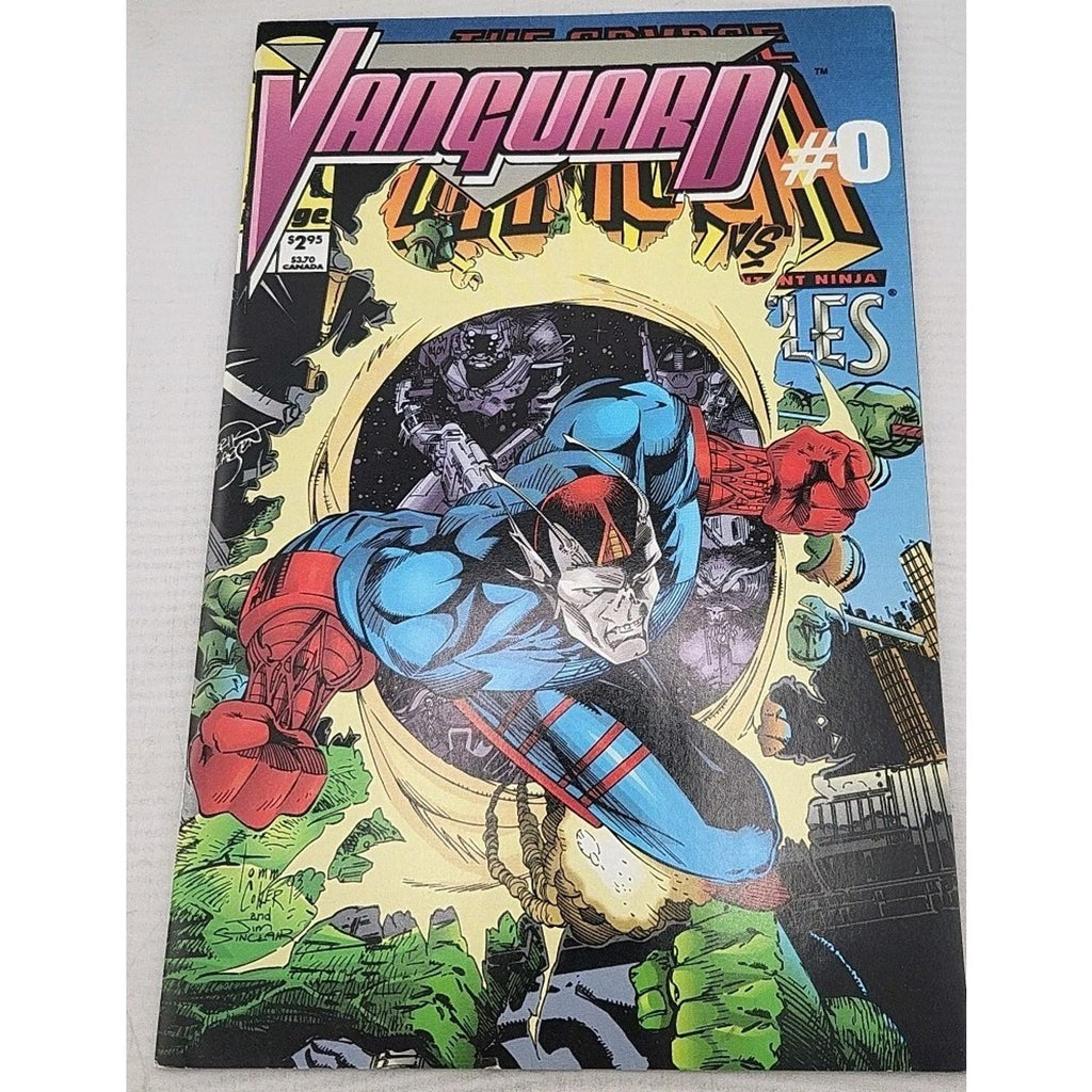 Vanguard #0 Image Comics 1993 Erik Larsen Superhero Series One Shot