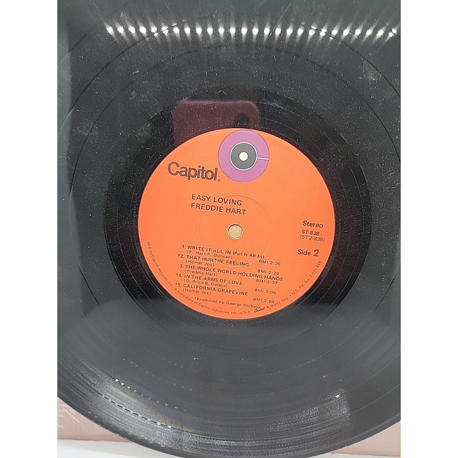 Freddie Hart - Easy Loving (Record)