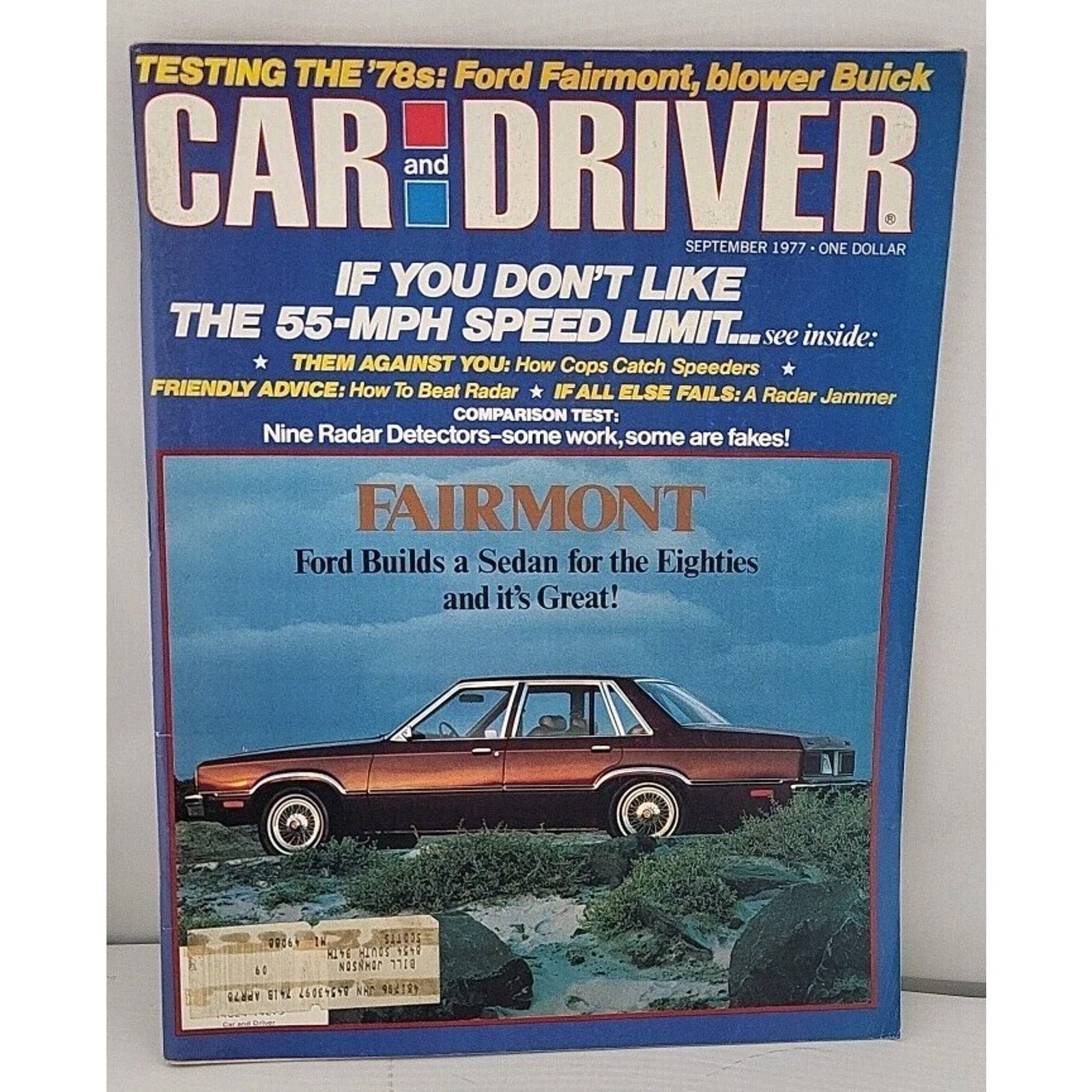 Car And Driver September 1977 Magazine