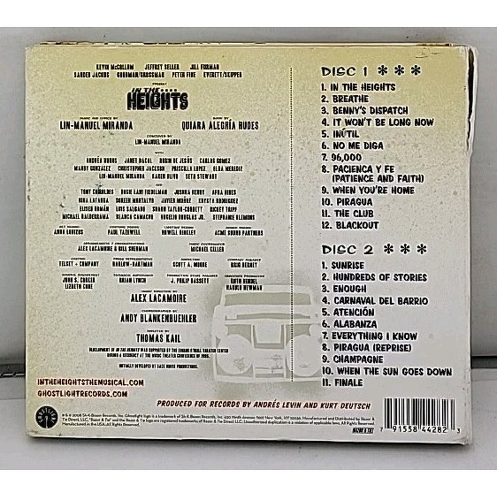 In the Heights by In the Heights / O.C.R. (CD, 2008)