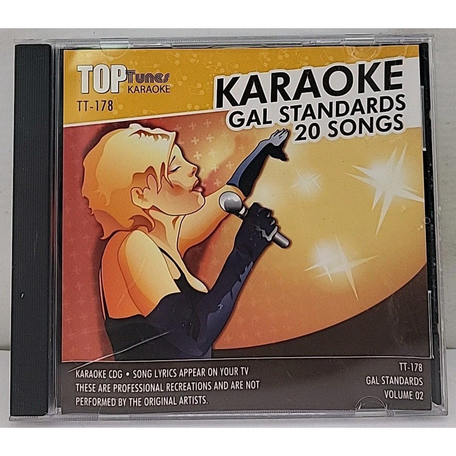 Gal Satndards Volume 2 CD Karaoke Gal Standards 20 Songs