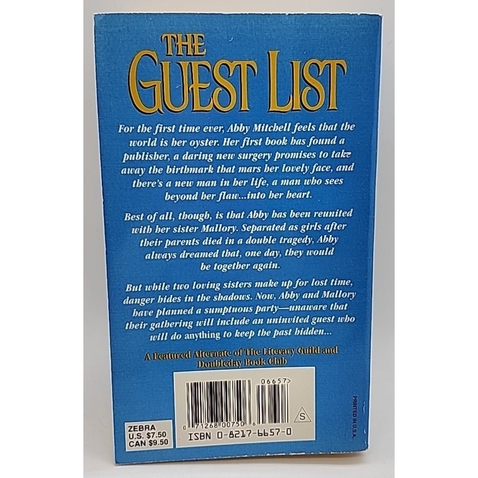 The Guest List by Fern Michaels (Paperback)
