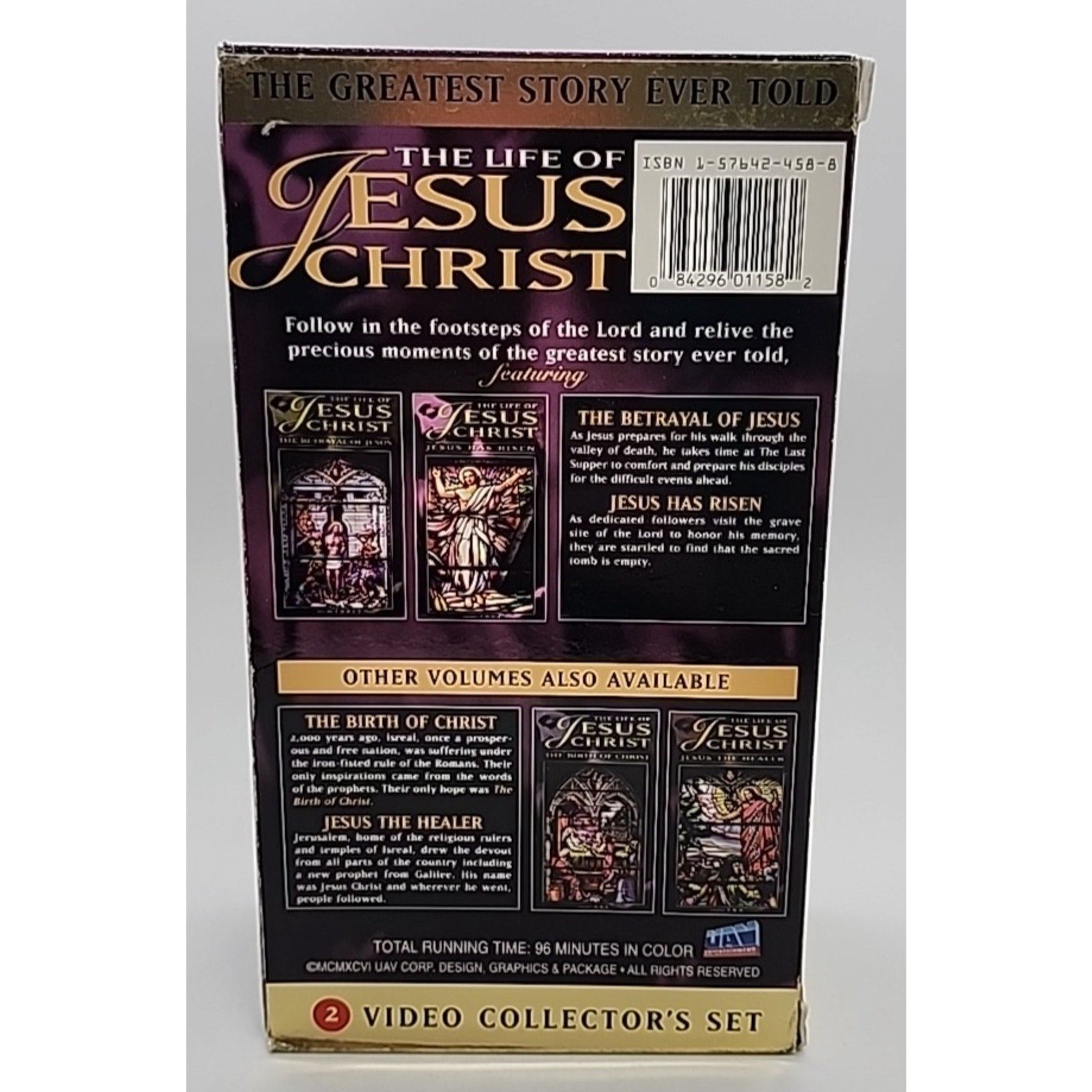 The Life Of Jesus Christ Volume 3 & 4 VHS *Brand New*