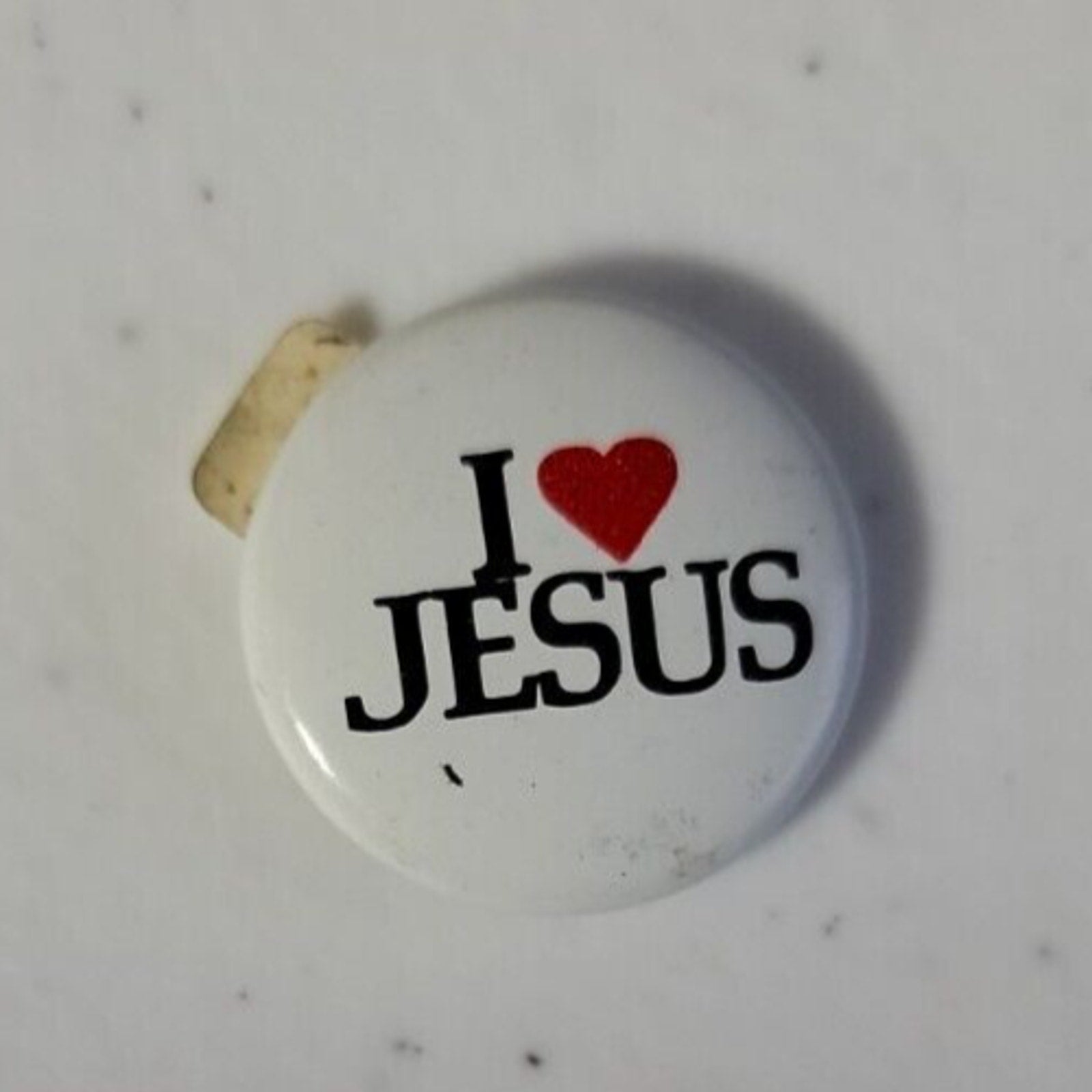 I Love Jesus Pinback