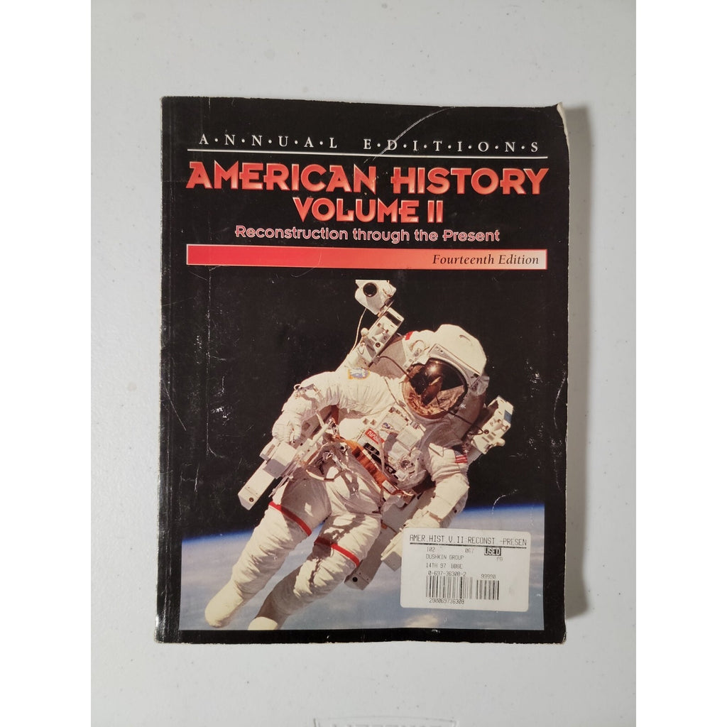 Annual Editions American History Volume II Fourteenth Edition