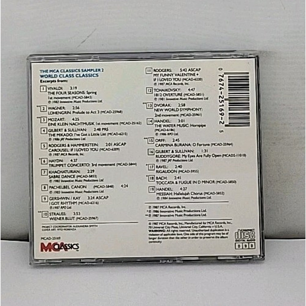 World Class Classics - The MCA Classics Sampler CD