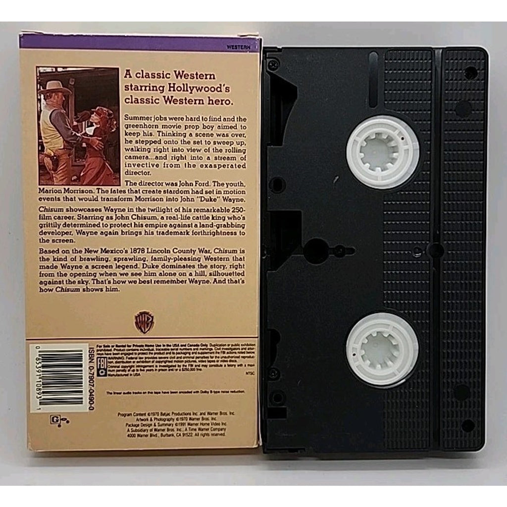 Chisum (VHS, 1993)