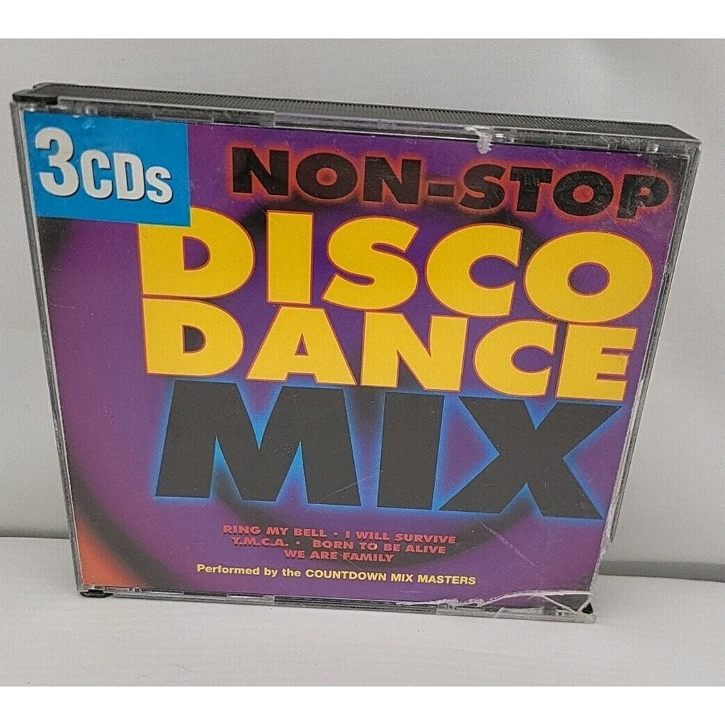 Non Stop Disco Dance Mix [1997] [Box] by Countdown Mix Masters (CD, May-1997, 3
