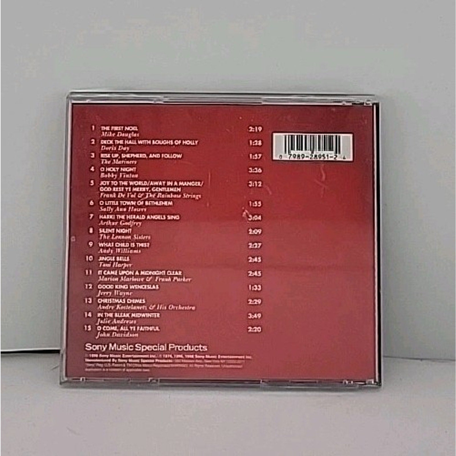 Various Artist: 15 Christmas Favorites: Holiday Star Time (CD 1998 Sony)