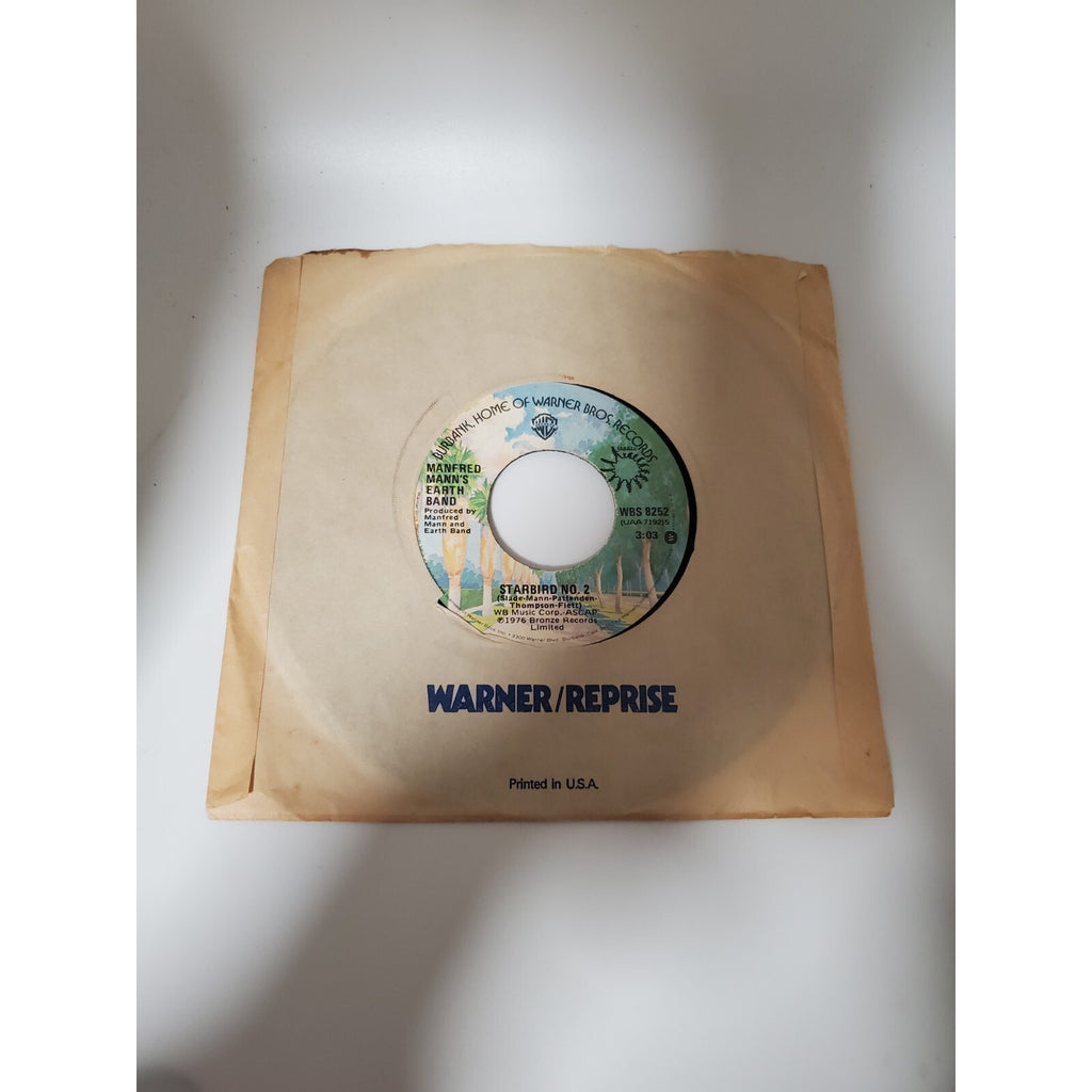Manfred Mann's Earth Band - Blinded By The Light - 45RPM Record - Singles