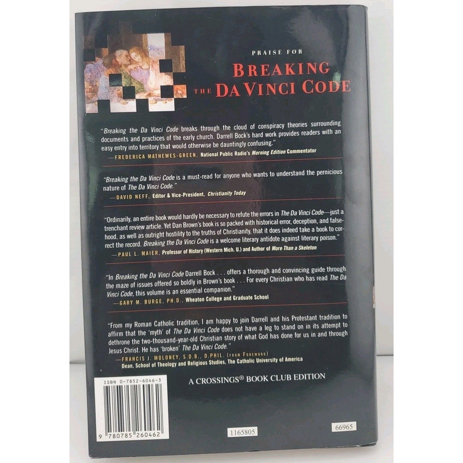 Breaking the Da Vinci Code by Darrell L. Bock (2004, Hardcover)