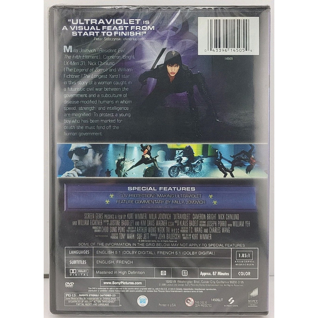 Ultraviolet (DVD, 2006) *Brand New*