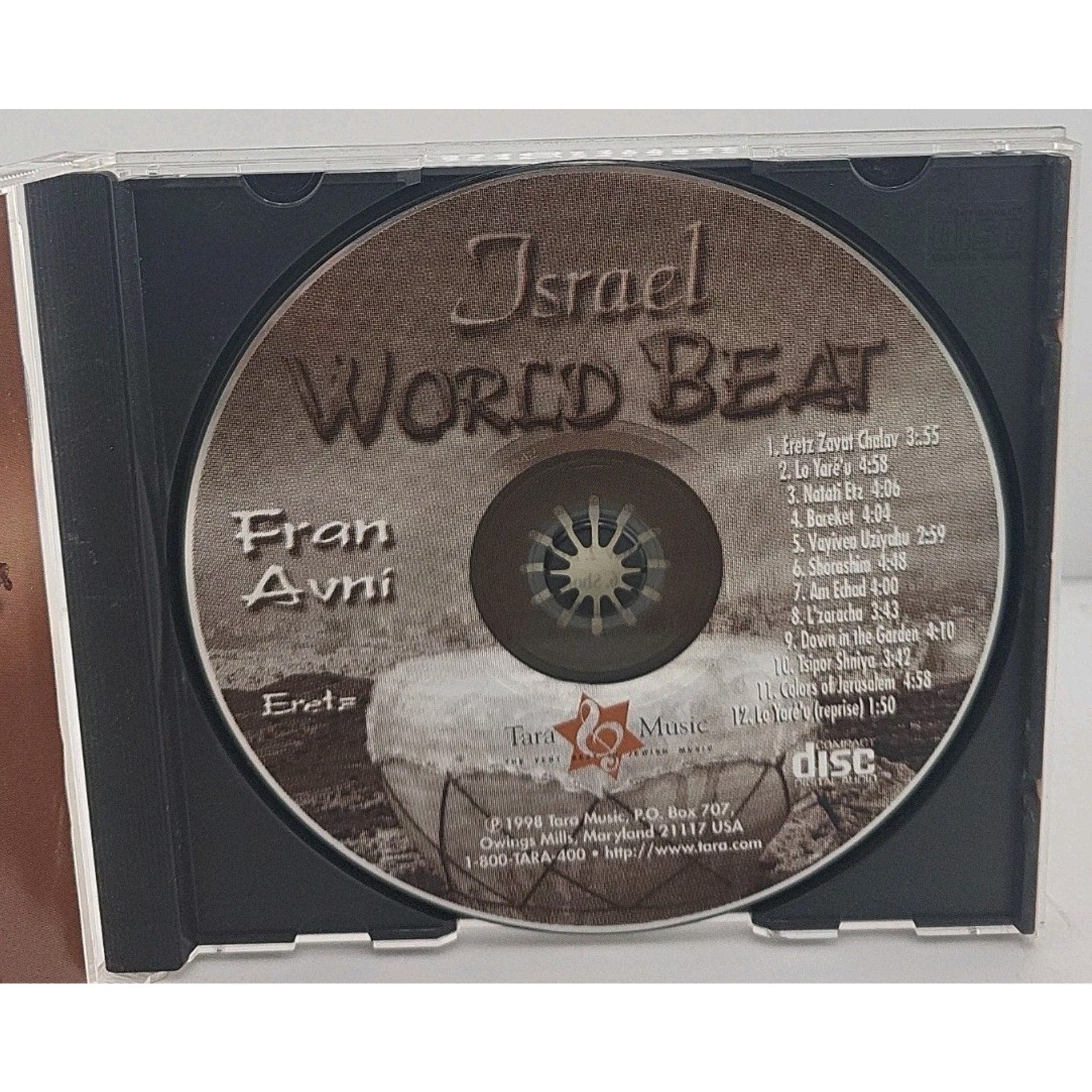 Israel World Beat - Eretz -Fran Avni- CD