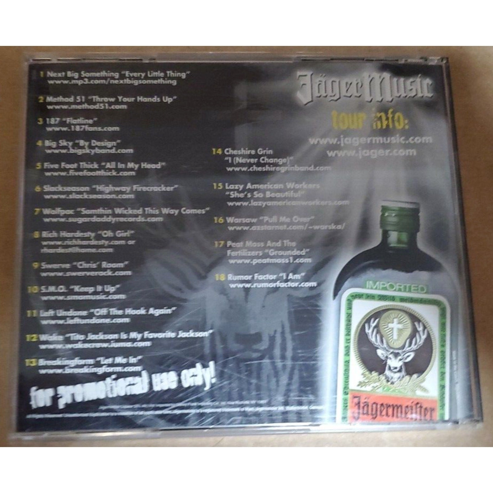 JagerMusic (CD) (Jager Promotional CD)