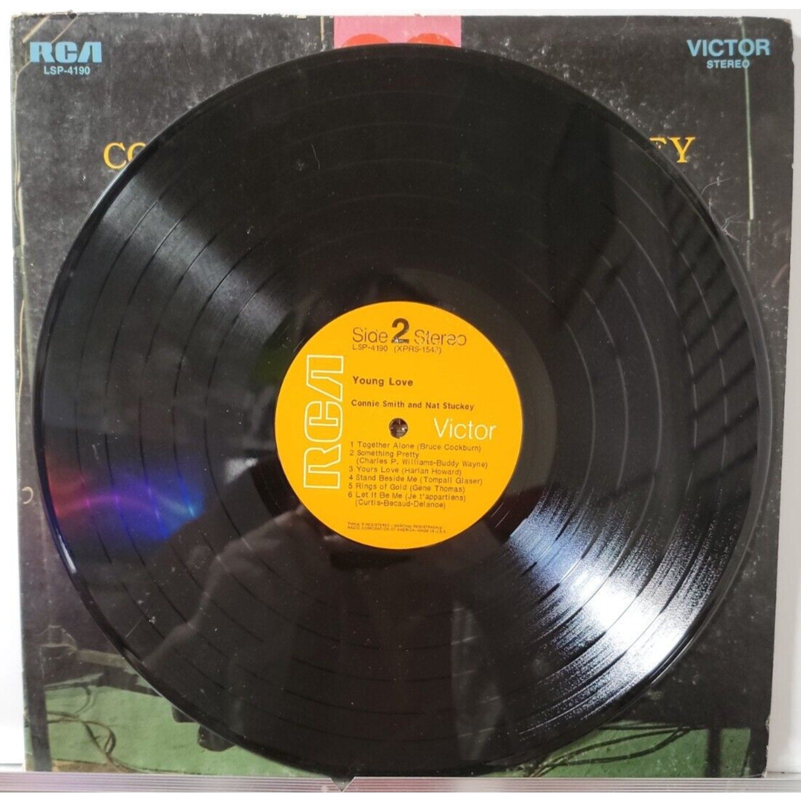 Connie Smith And Nat Stuckey – Young Love (Record)