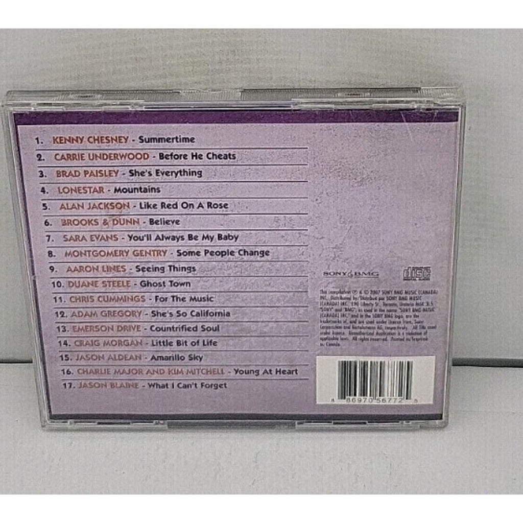 More Country Heat 2007 by Various Artists (CD, Apr-2007, Sony BMG)