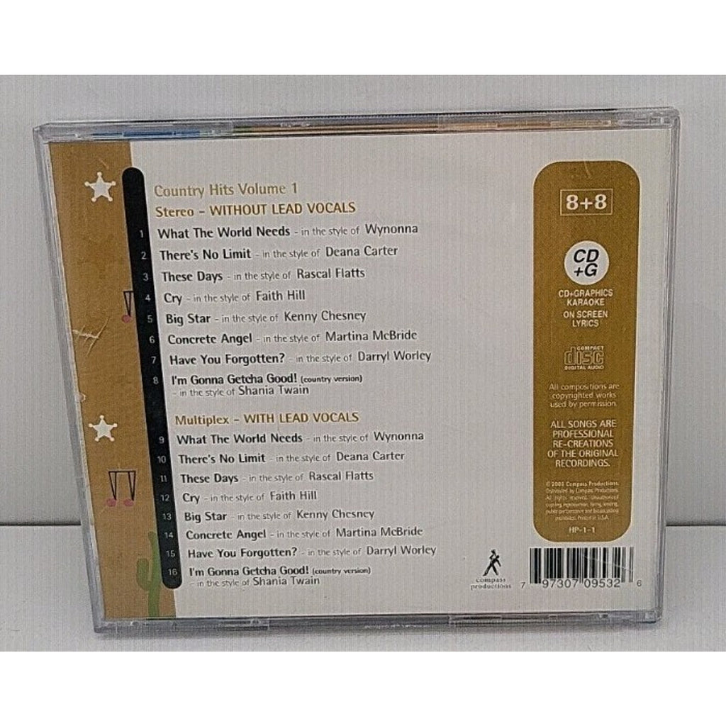 Country Hits Volume I - Audio CD