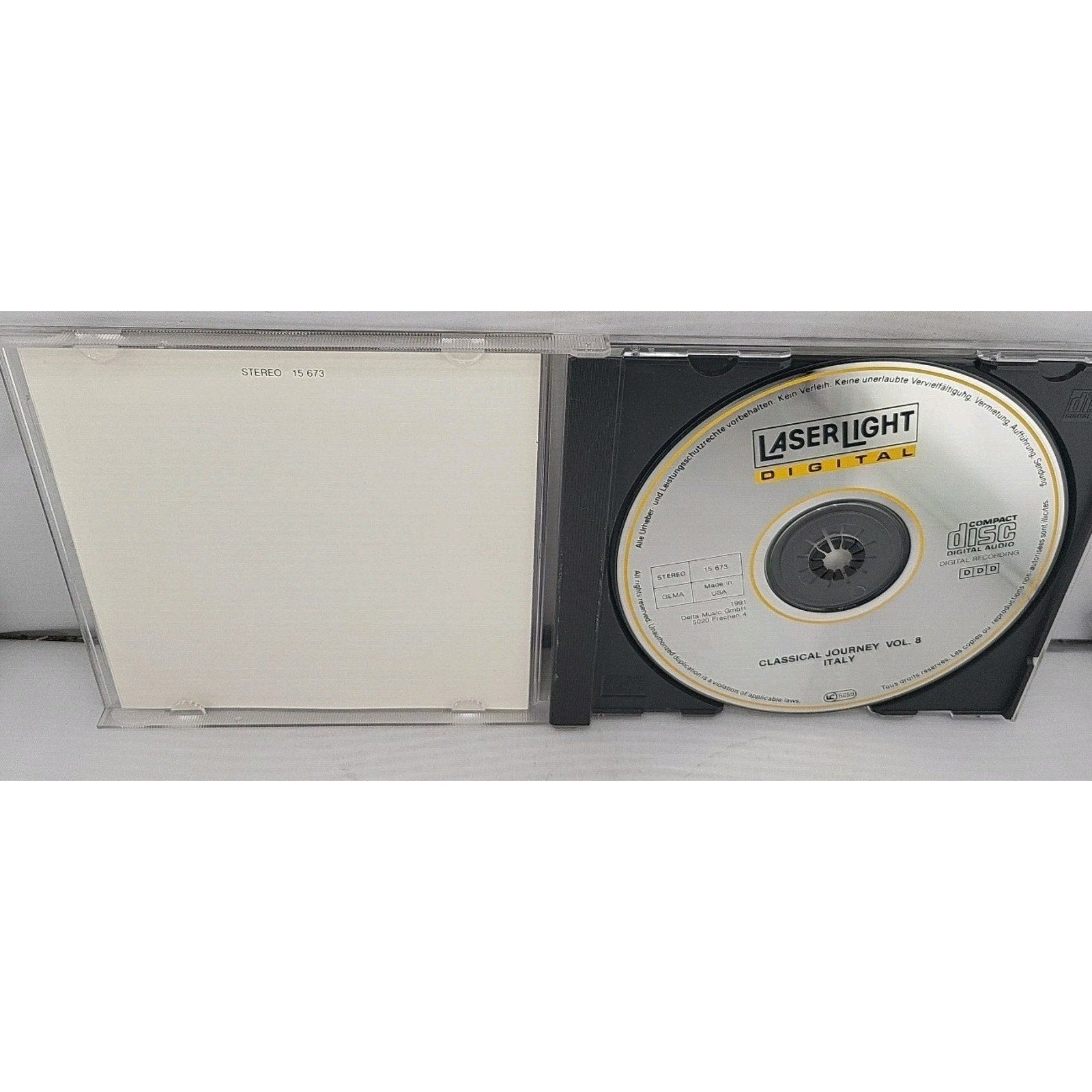 The Beautiful World of Classical Music, Vol. 8: Italy - Music CD - 1991