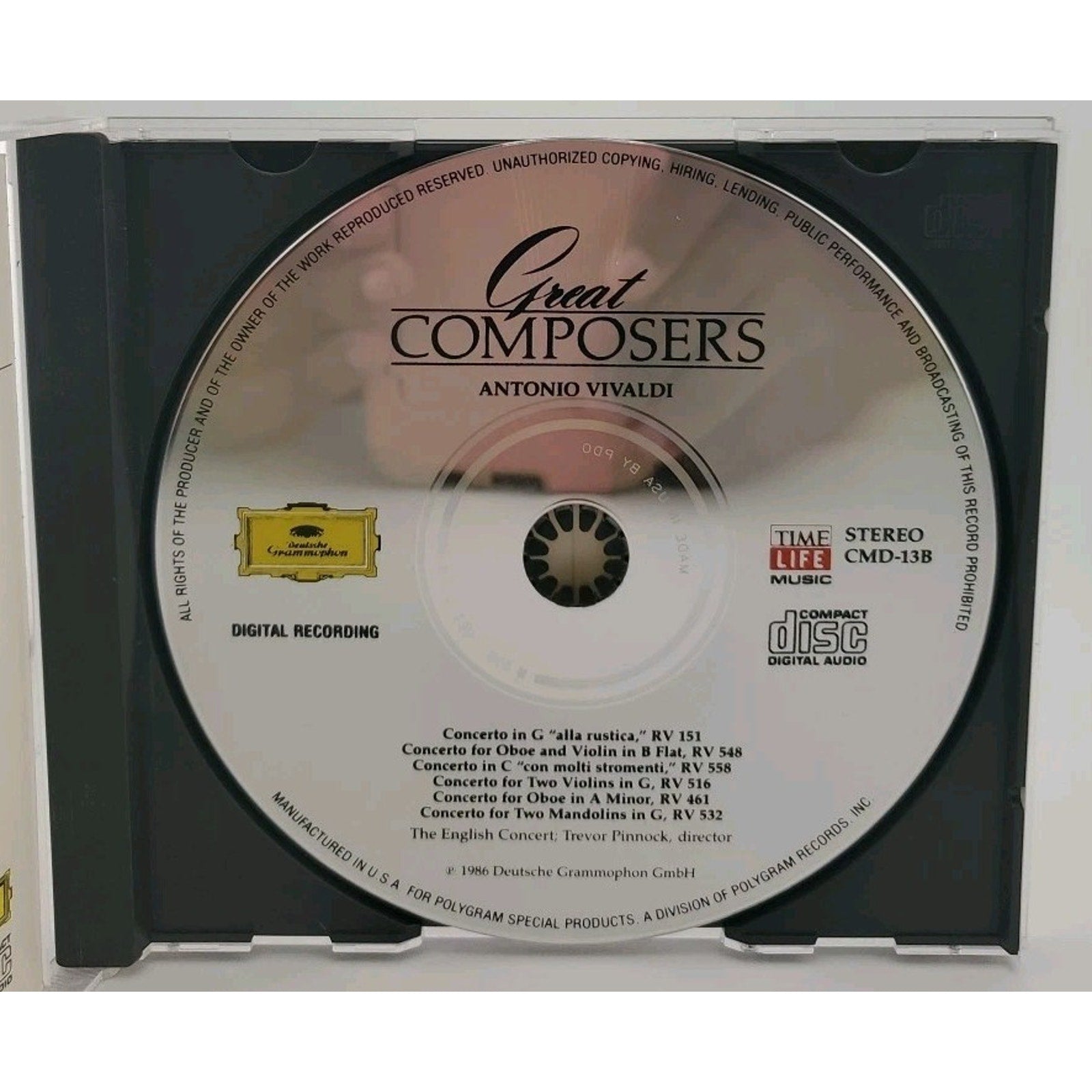 Vivaldi - Great Composers - Time Life - CD