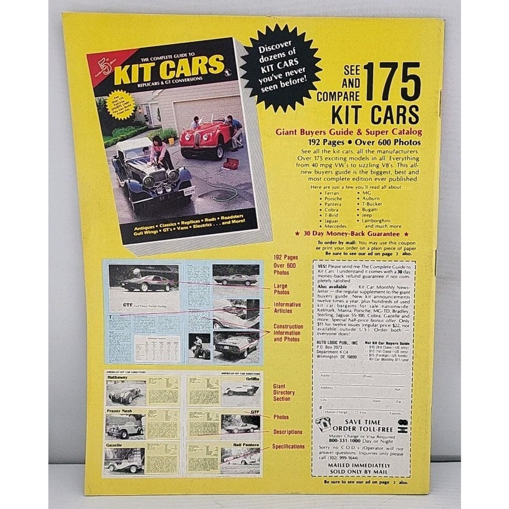 April/May 1982 Petersen’s Kit Car Magazine. How To Buy A Used Kit Car
