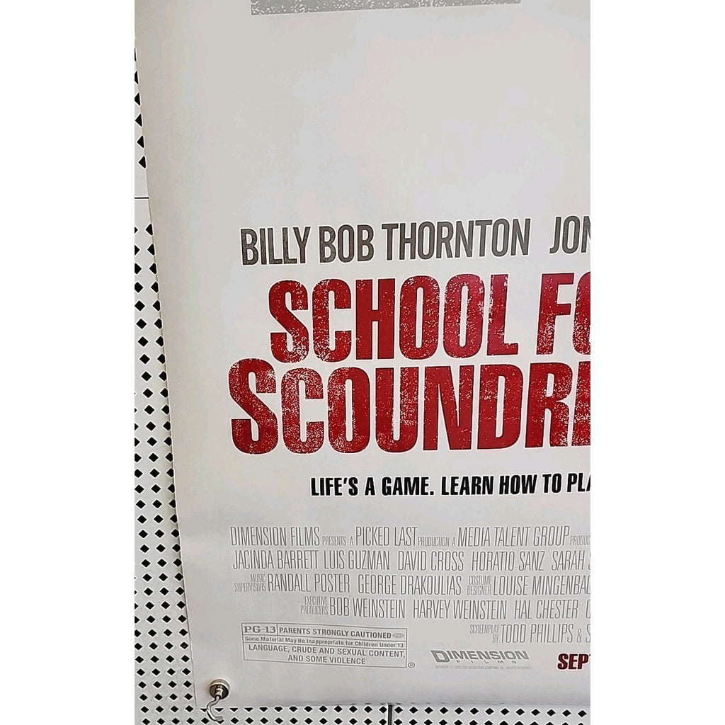 School For Scoundrels Original 27x40 D/S Movie Poster 2006