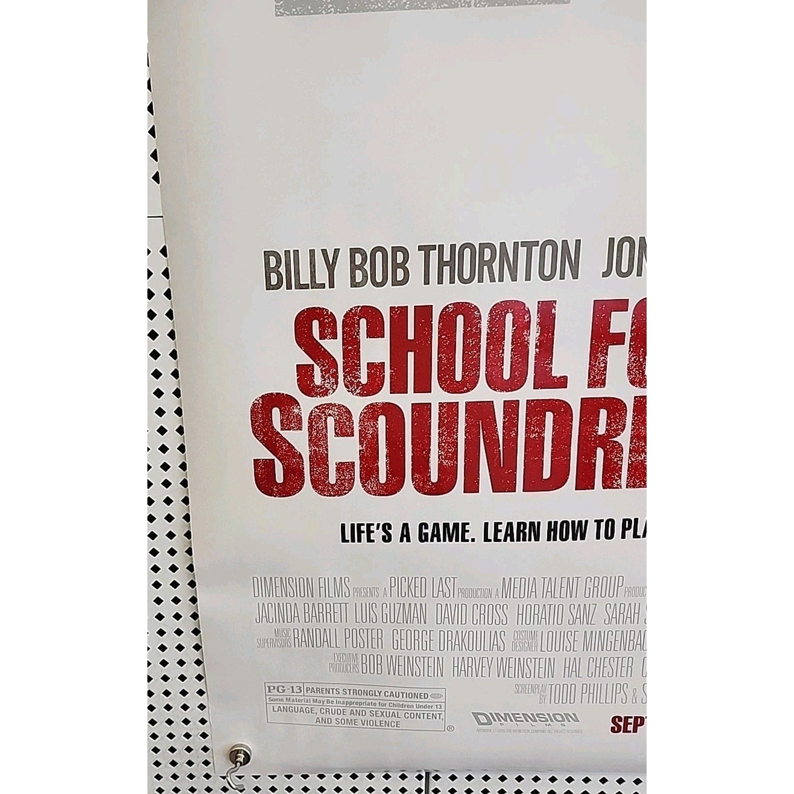 School For Scoundrels Original 27x40 D/S Movie Poster 2006