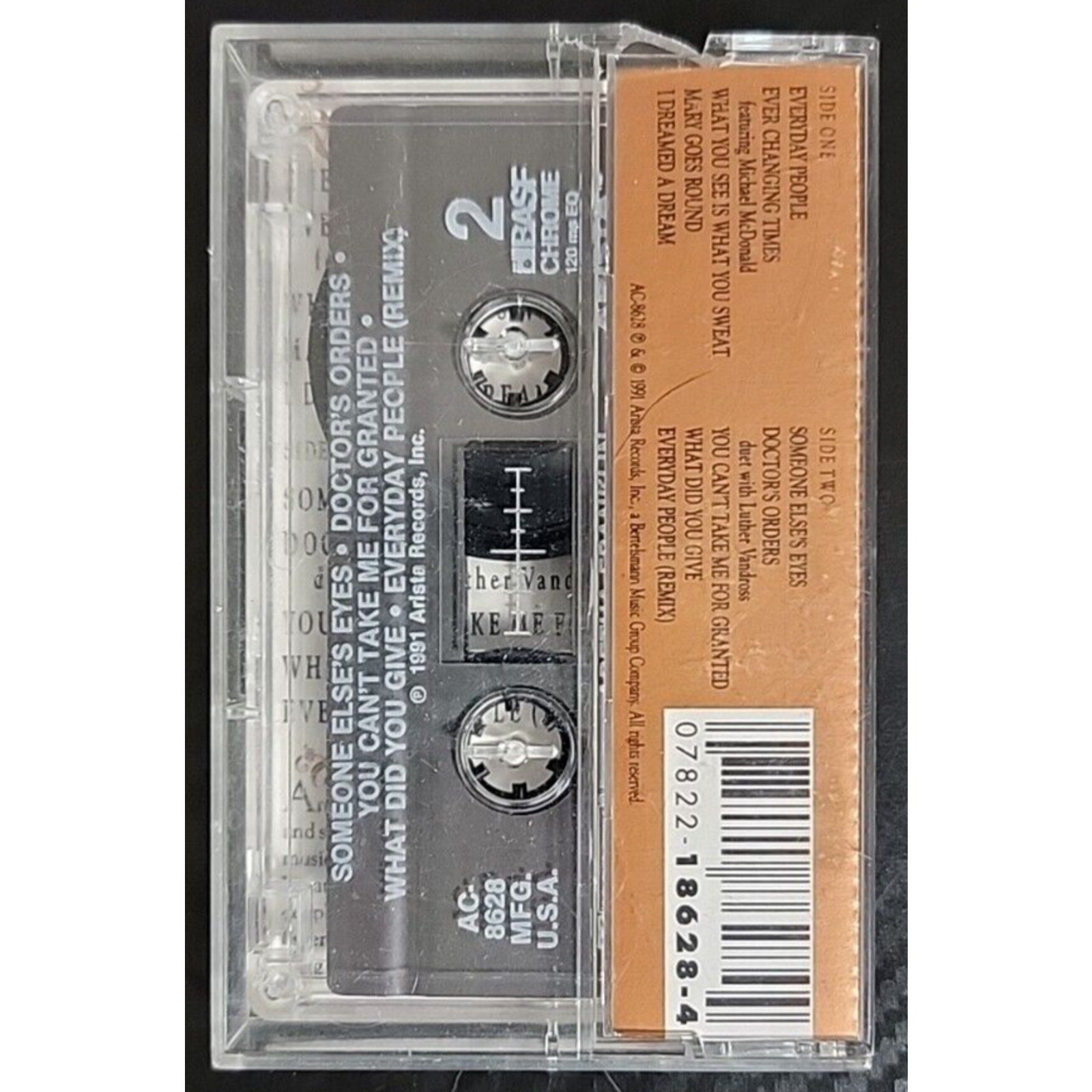 What You See Is What You Sweat by Aretha Franklin (Cassette, 1991, Arista)