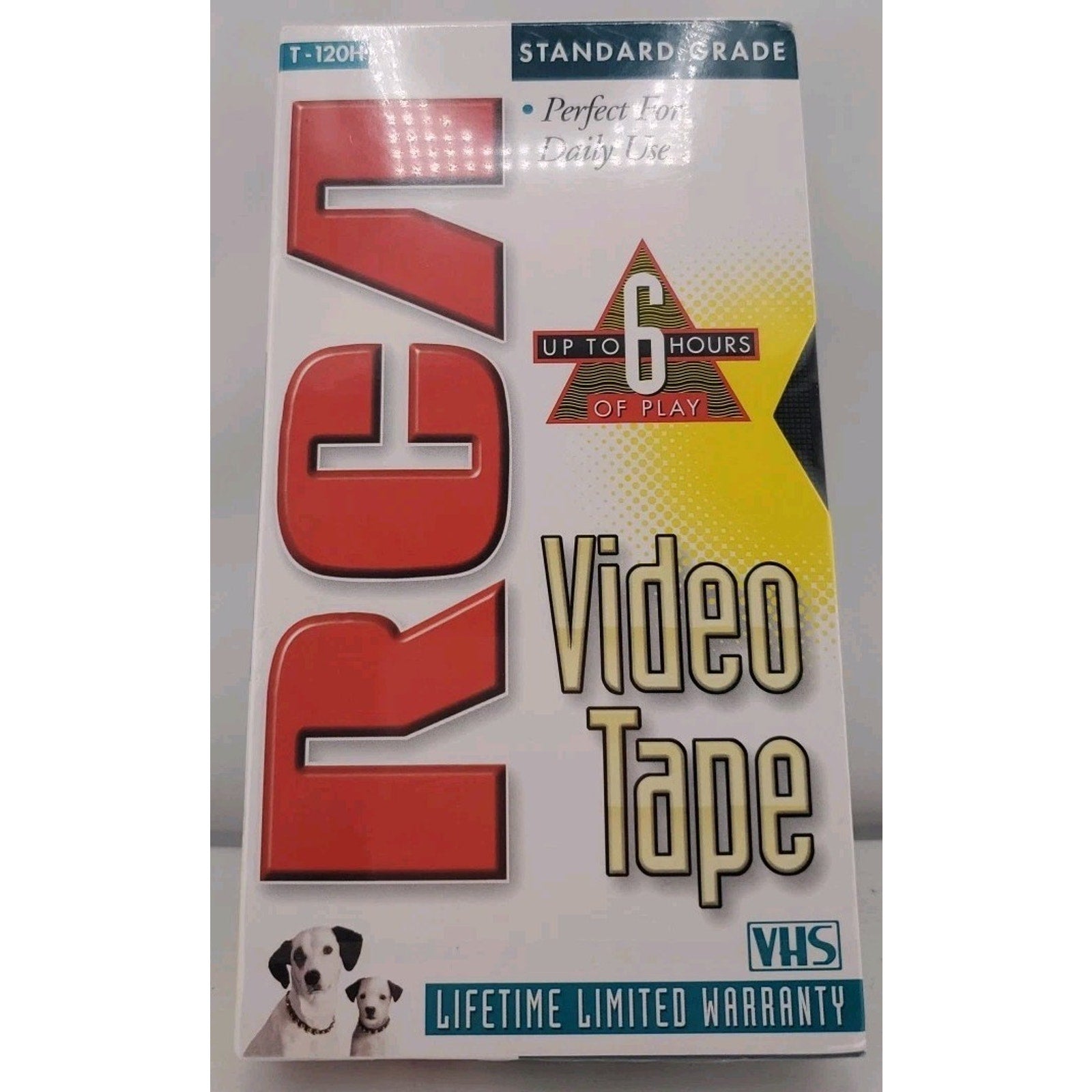 RCA T-120 VHS Up To 6 Hours Hi-Fi Stereo Video Tape *Brand New*